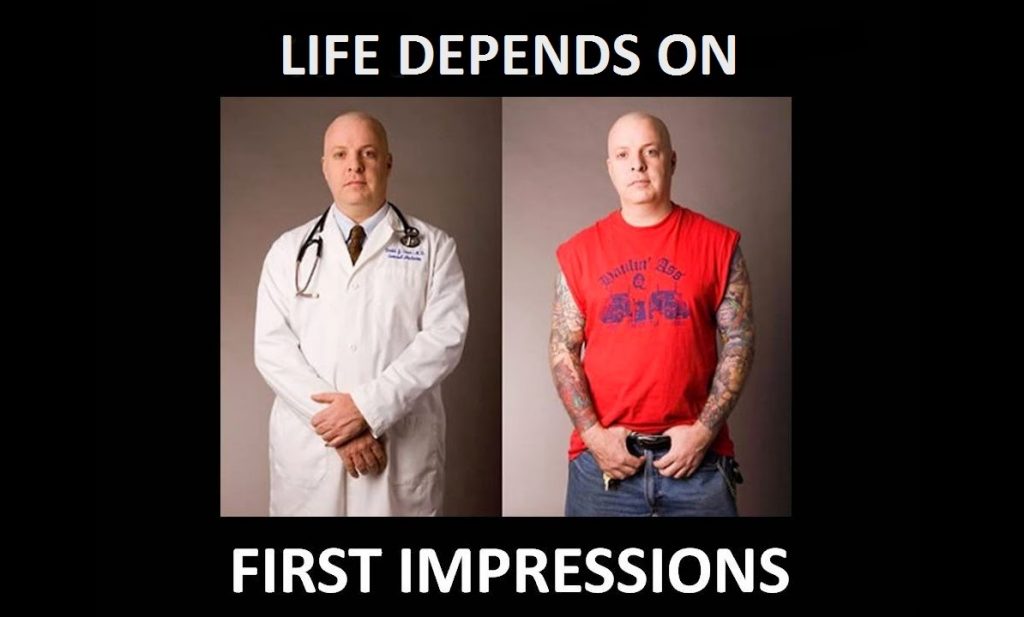 Life depends on first impressions - padrão